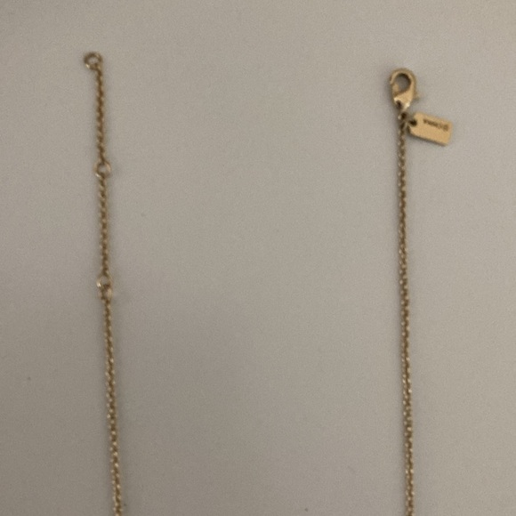 Coach Gold Heart, Key Charms Necklace, EUC - Picture 4 of 5